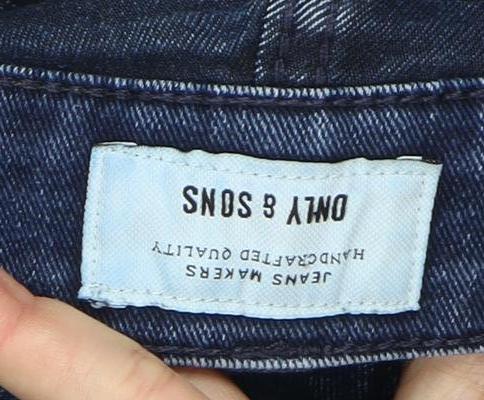 ONLY & SONS Blue Skinny Jeans Size L