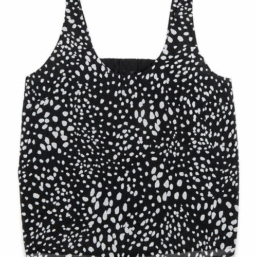 Anthology Women’s Black Animal Print Tank Top Size 24