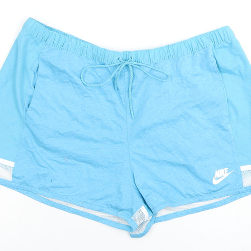 Nike Women's Blue Athletic Shorts XL