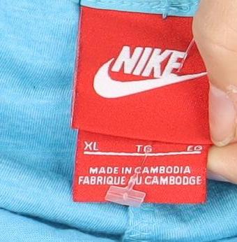 Nike Women's Blue Athletic Shorts XL