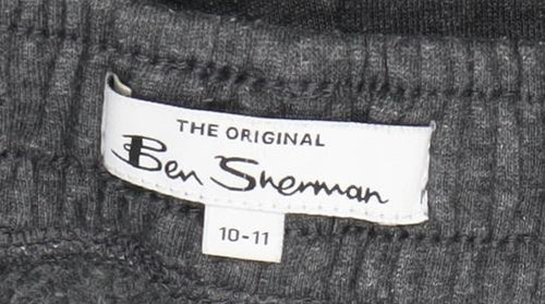 Ben Sherman Boys Grey Jogger Trousers Size 10-11 Years