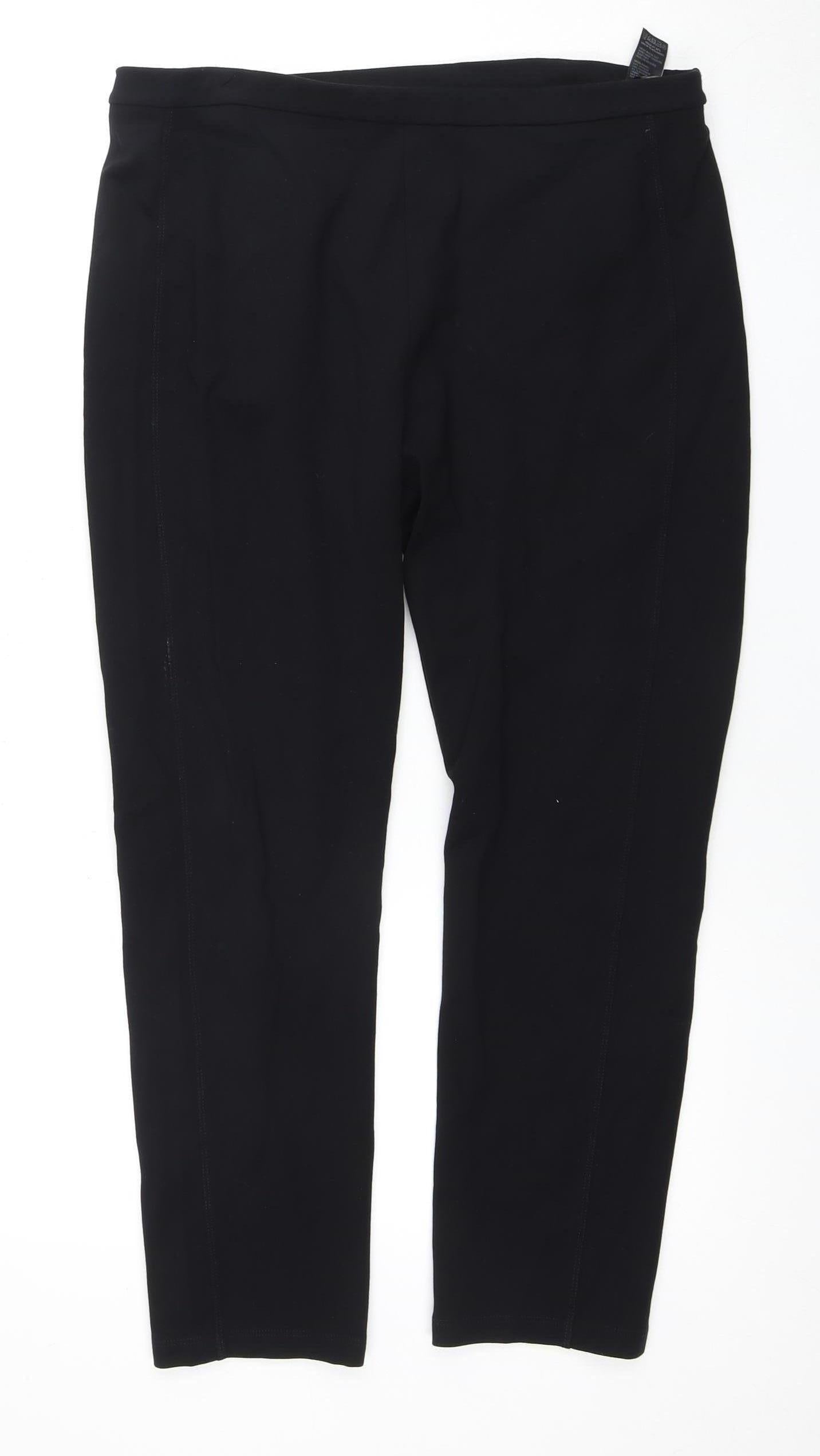 Marks and Spencer Women's Black Trousers Size 16