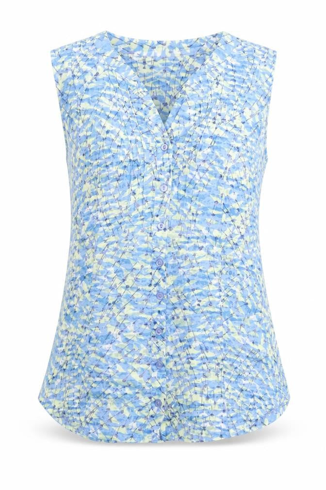 Front view of Marks & Spencer Women's Multicoloured Blouse UK 10