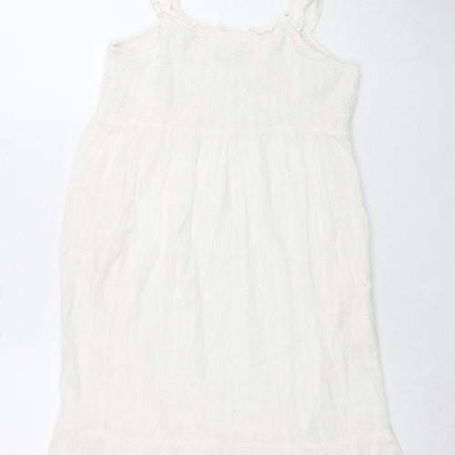 Marks and Spencer Women's White Sleeveless Dress