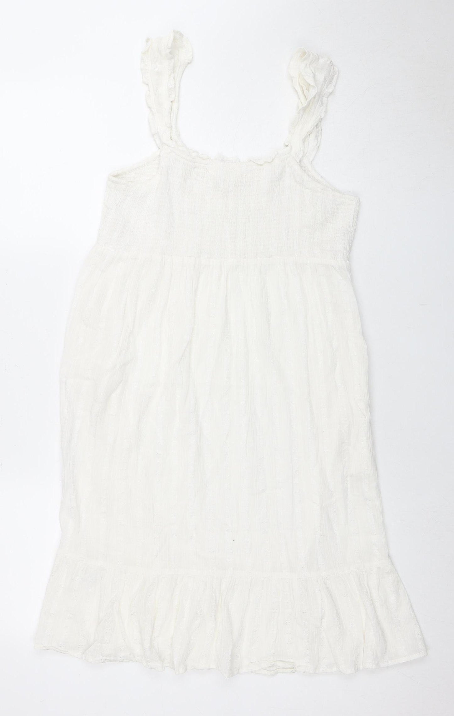 Marks and Spencer Women's White Sleeveless Dress