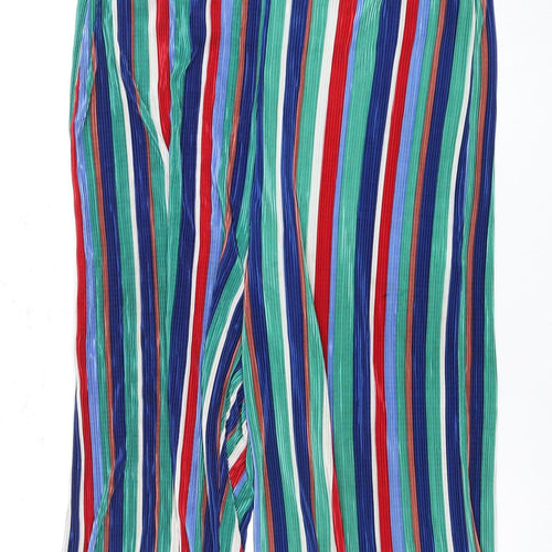 Bershka Women's Multicoloured Size 12 Striped Jumpsuit