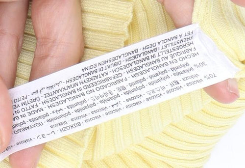 Zara Women's Yellow Slim Knit High Neck Top - Size 18