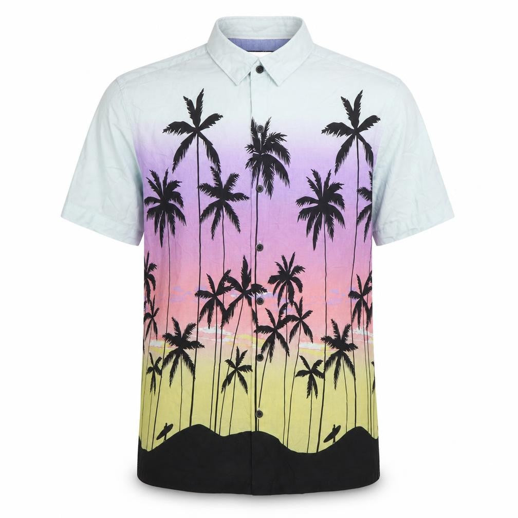 Front view of Marks & Spencer Men's M Multicolour Beach Shirt