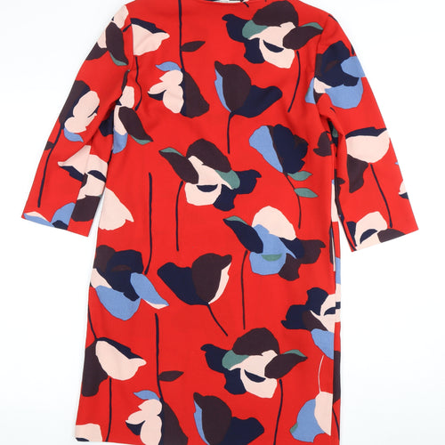 Boden Women's Multicoloured Floral Dress Size 10