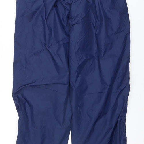 Umbro Men's Blue S Rain Trousers Waterproof Gym