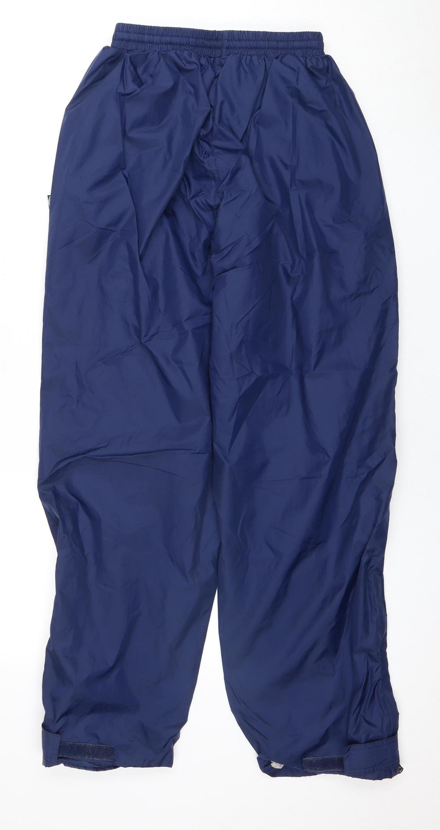 Umbro Men's Blue S Rain Trousers Waterproof Gym
