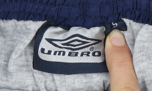 Umbro Men's Blue S Rain Trousers Waterproof Gym