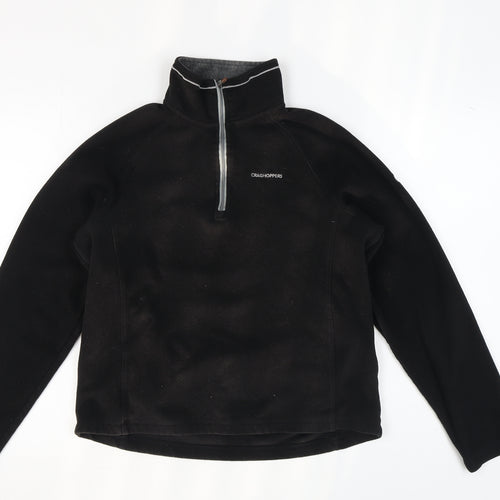 Craghoppers Men's Black Fleece Full Zip Sweatshirt S