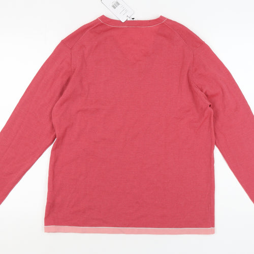 Ping Women's V-Neck Pullover Jumper, Size 16, Multicoloured