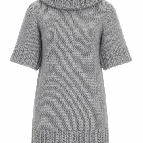 French Connection Grey Jumper Dress, Women, Size 10, Knit