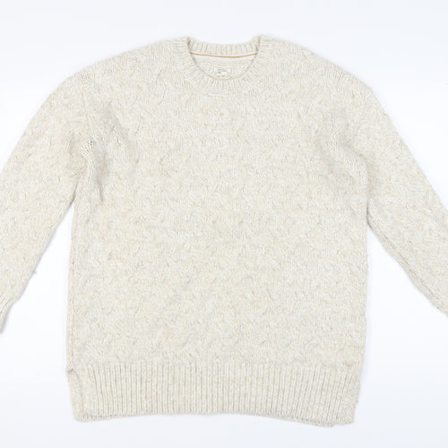 FatFace Women's Beige Pullover Jumper Size 12