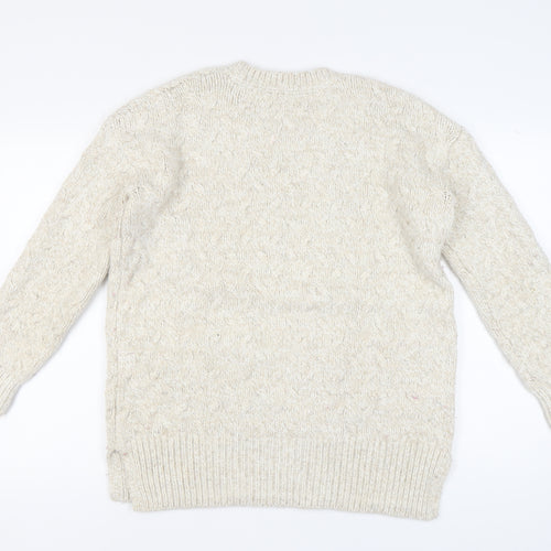 FatFace Women's Beige Pullover Jumper Size 12
