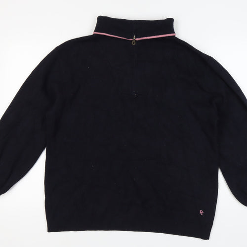 Next Women's Black 16 High Neck Long Sleeve Jumper