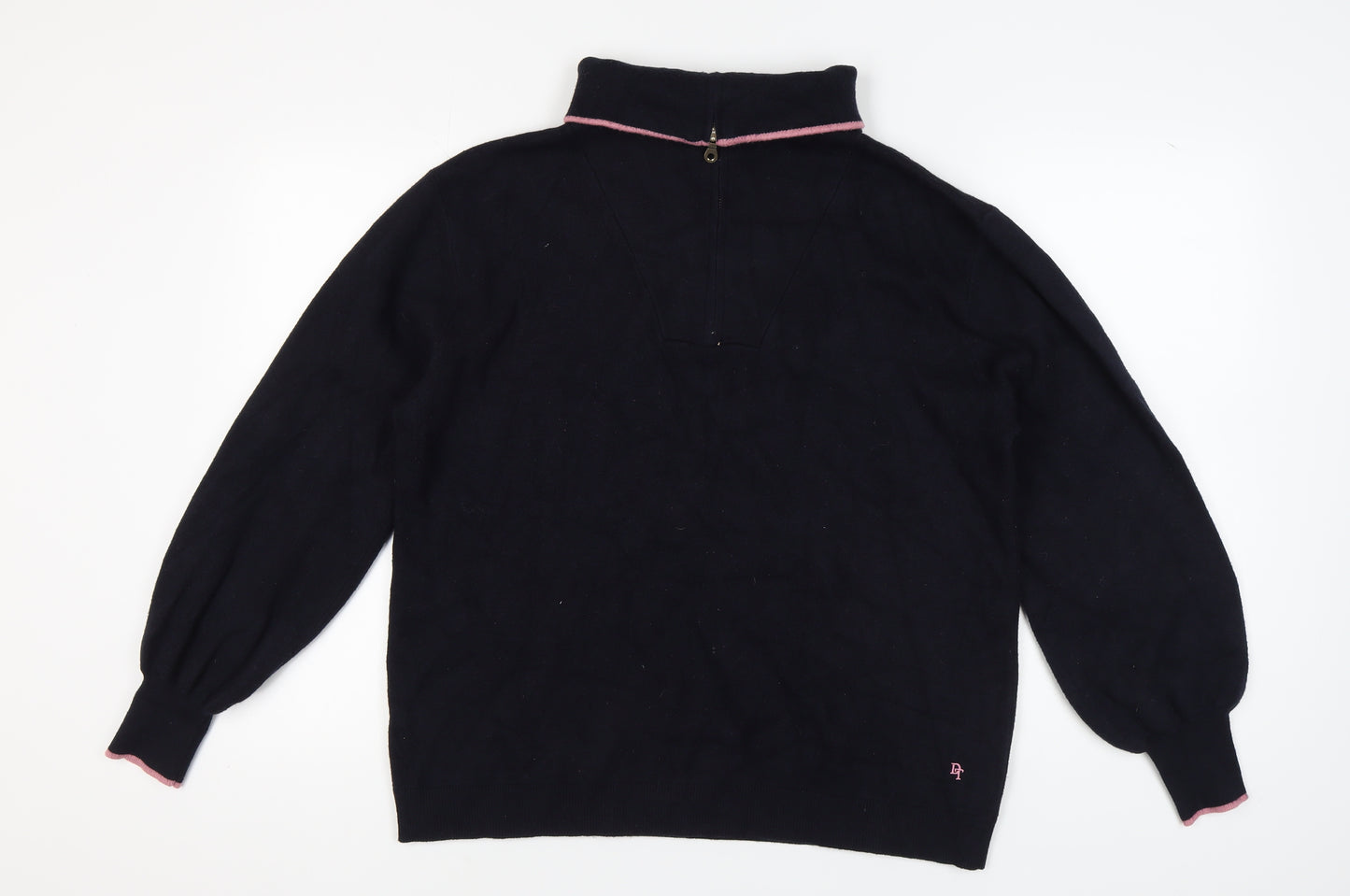 Next Women's Black 16 High Neck Long Sleeve Jumper