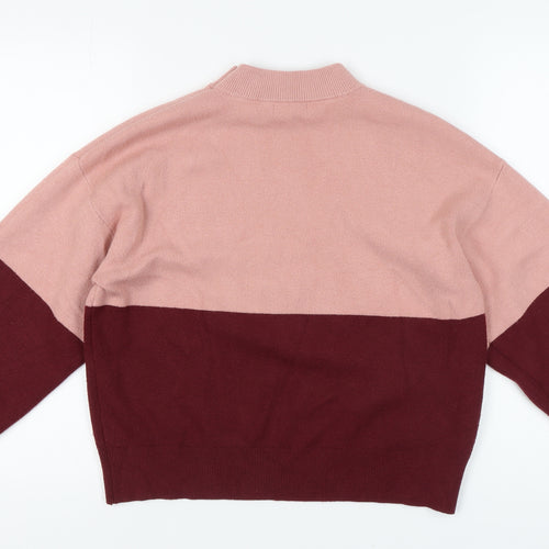 MNG Women's Multicoloured Pullover Jumper Size 12