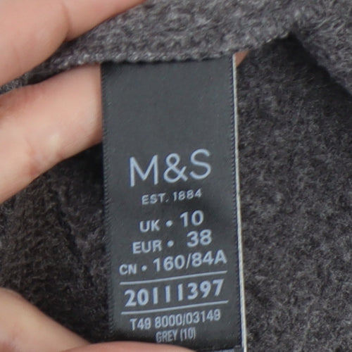 Marks and Spencer Women’s Grey Jacket Size 10 Casual