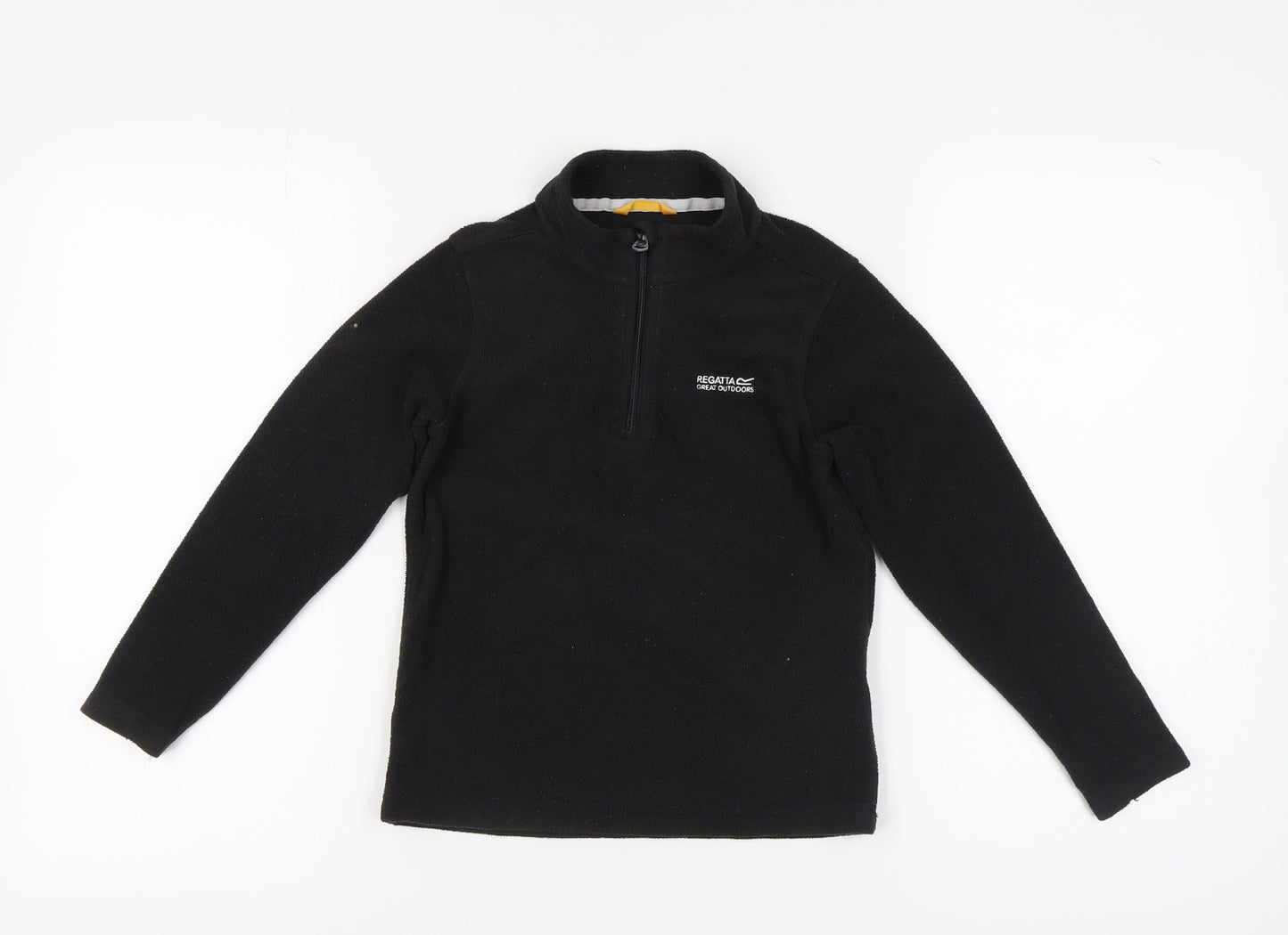 Regatta Unisex Kids Black Fleece Pullover Sweatshirt 9-10 Years