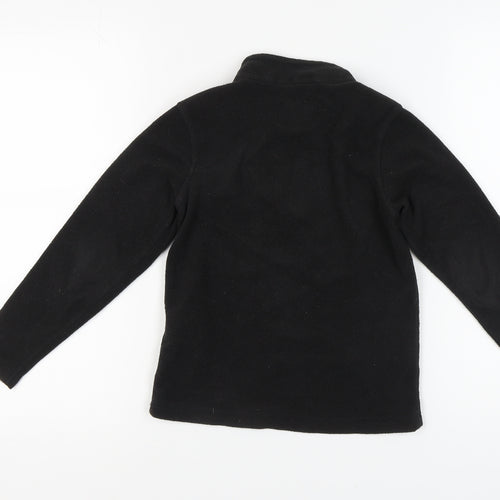Regatta Unisex Kids Black Fleece Pullover Sweatshirt 9-10 Years