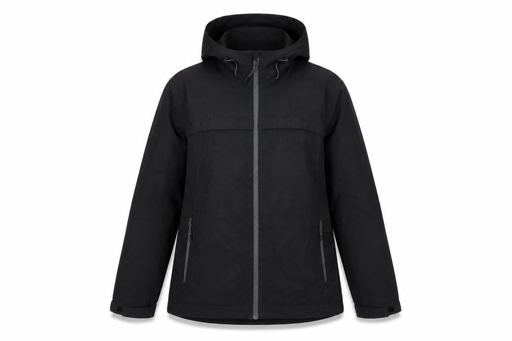 Front view of Marks & Spencer Women's Black Parka Jacket M