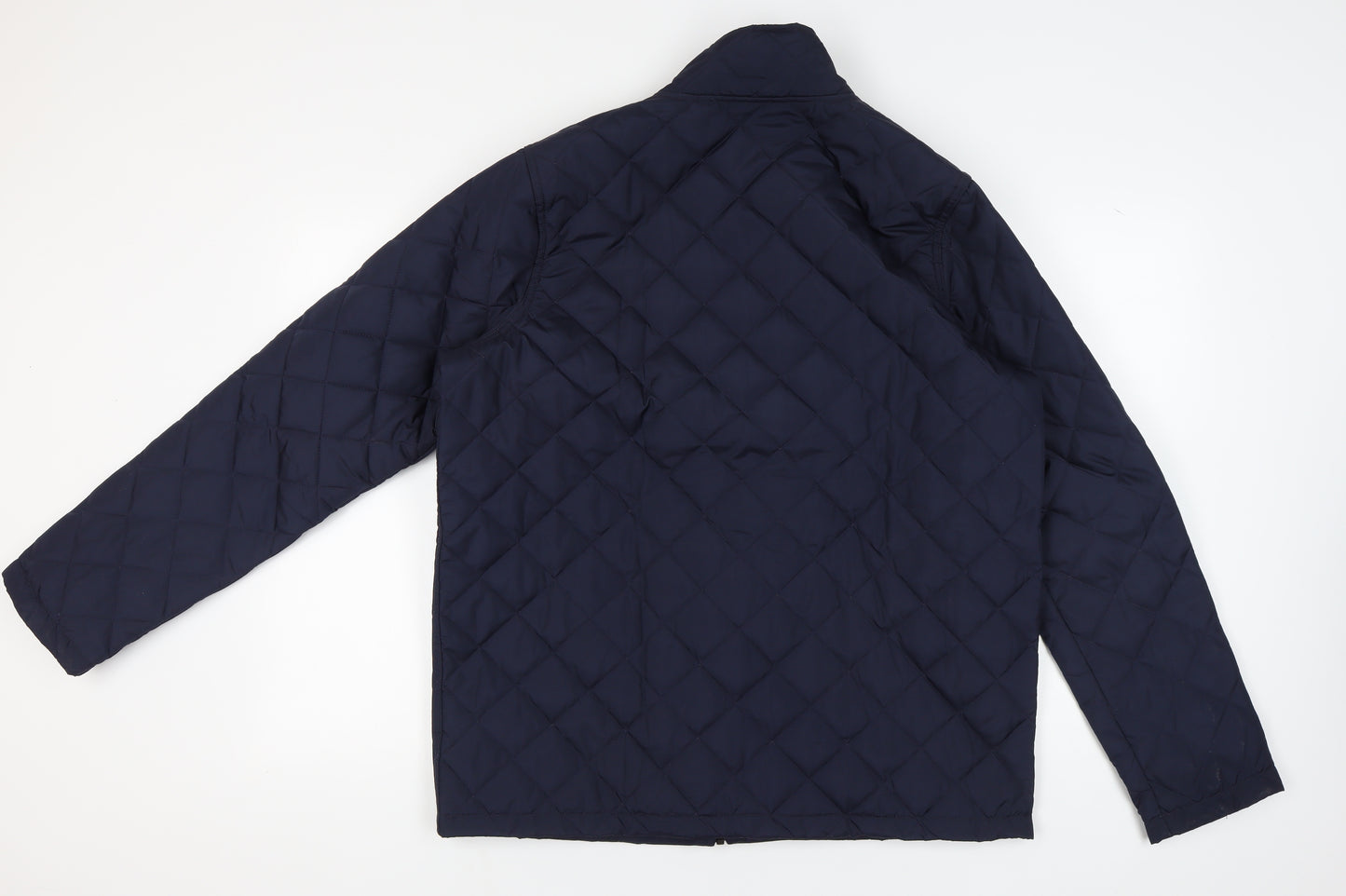 Crivit Men's L Blue Quilted Jacket - Casual Autumn Style