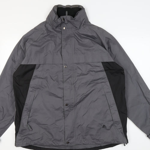 OneValley Mens XL Grey Mid-Length Jacket