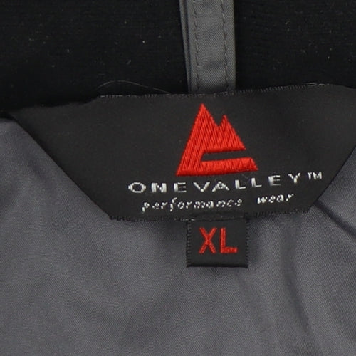 OneValley Mens XL Grey Mid-Length Jacket