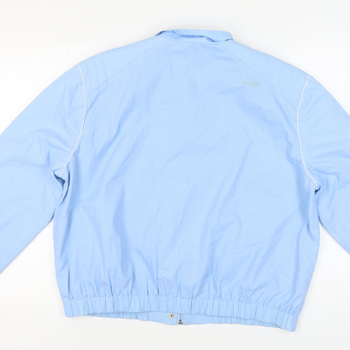 Canda Women's Blue Relaxed Cotton Jacket Size 18