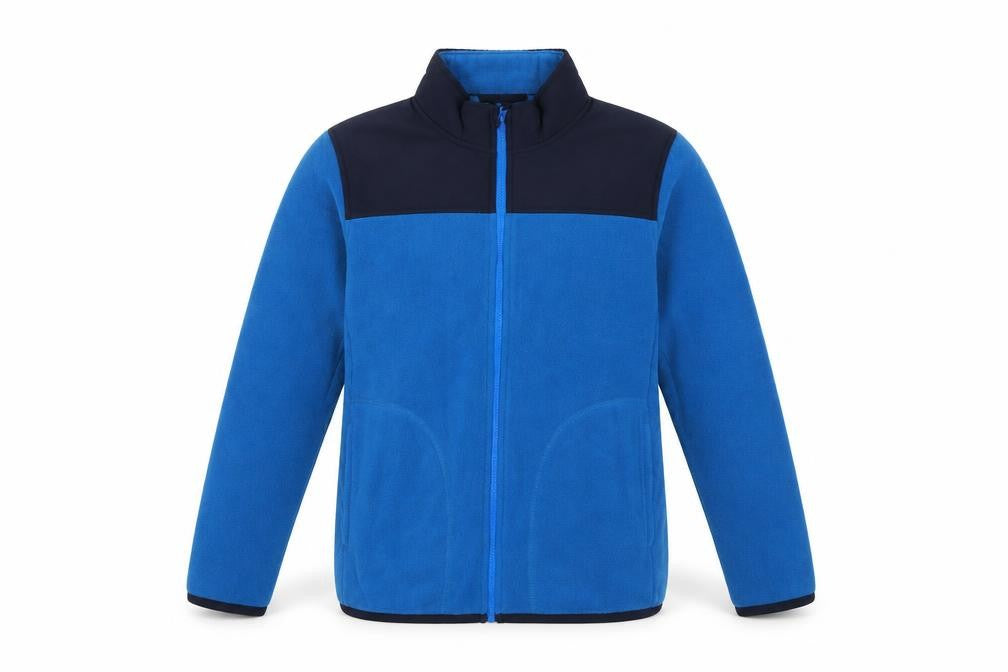 Uniqlo Boys Blue Full Zip Fleece Jacket, Size 11-12 Years