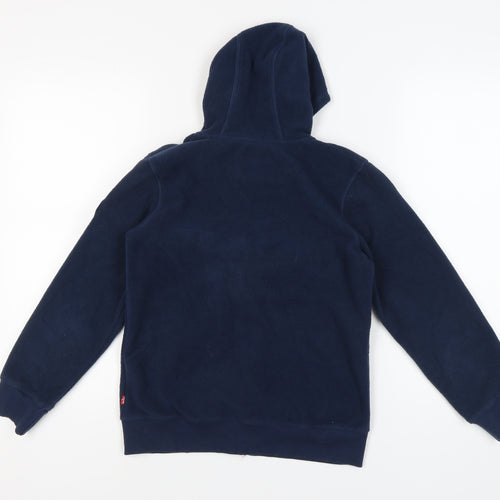 Levi's Boys Blue Hooded Basic Jacket 14 Years Casual