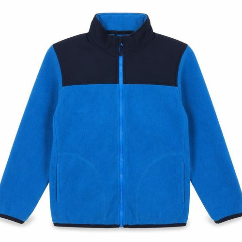 Uniqlo Boys Blue Fleece Jacket, Size 11 Years, Casual Autumn/Winter