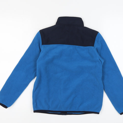 Uniqlo Boys Blue Fleece Jacket, Size 11 Years, Casual Autumn/Winter