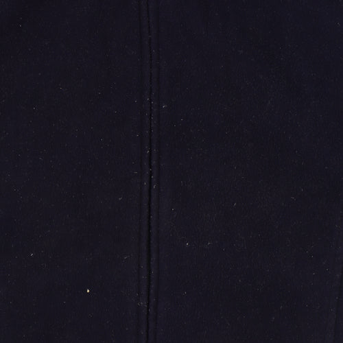 EWM Women's Black Fleece Waistcoat XL - Casual Zip Vest