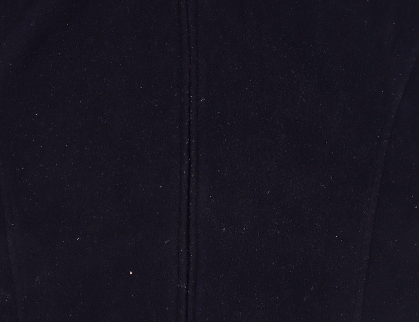 EWM Women's Black Fleece Waistcoat XL - Casual Zip Vest