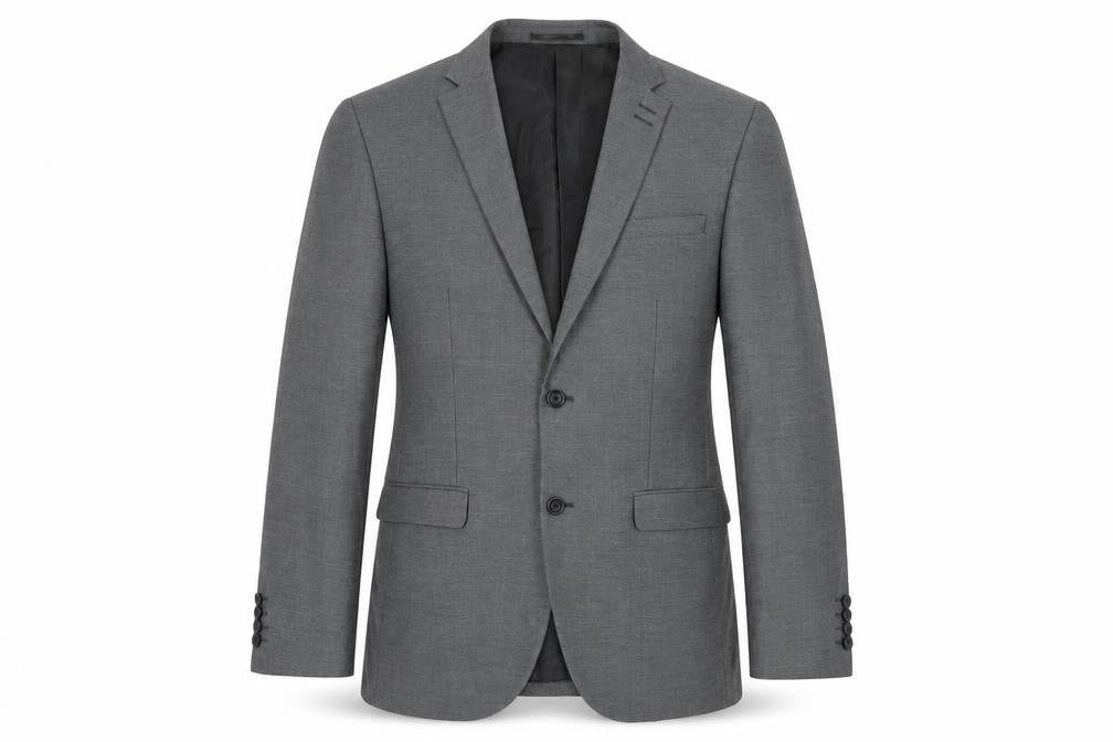 Front view of Next Men's Grey Blazer 40 Long Jacket