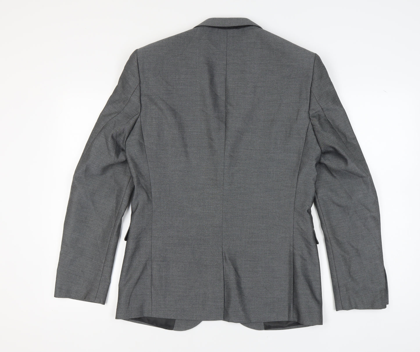 Next Men's Grey Blazer 40 Long Jacket