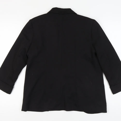 Miss Selfridge Women's Black Blazer Size 14