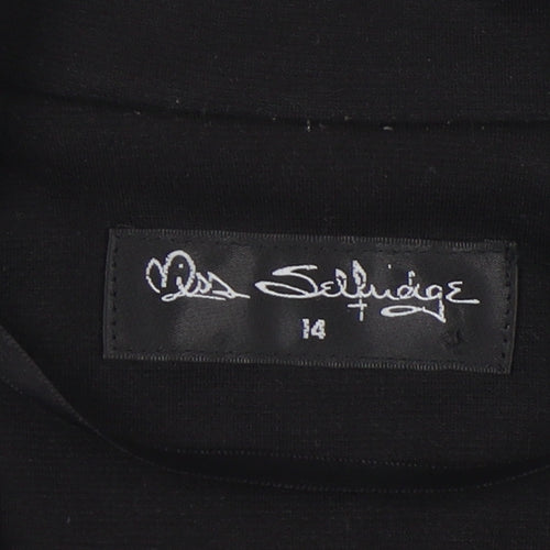 Miss Selfridge Women's Black Blazer Size 14