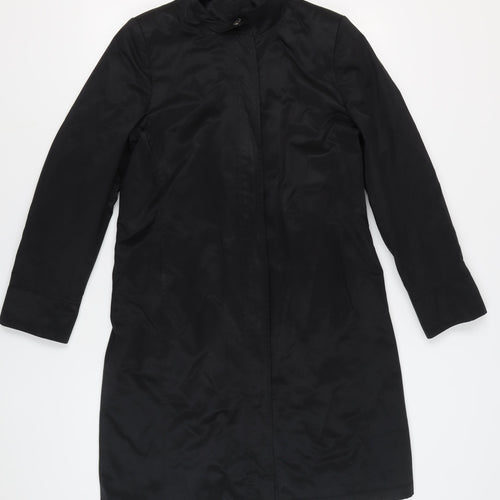 Dorothy Perkins Women's Black Long Coat Size 14