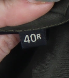 Jaeger Men's Brown Silk Linen Blazer 40R