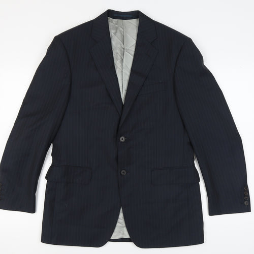 Austin Reed Men's Blue 38R Single Breasted Blazer