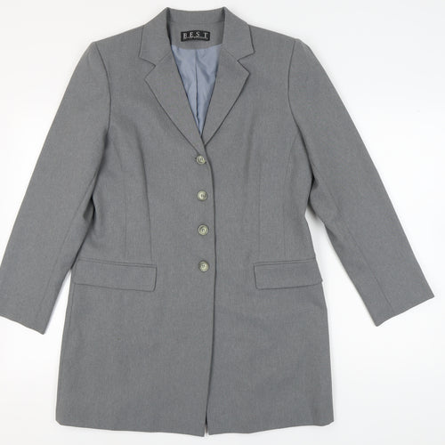 BEST de la Redoute Grey Blazer Women Size 16 Business