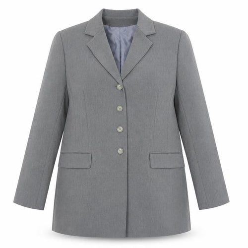 BEST de la Redoute Grey Blazer Women Size 16 Business