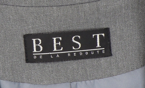BEST de la Redoute Grey Blazer Women Size 16 Business