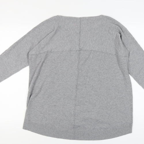 Marla Wynne Women's Grey Pullover Jumper, Size M