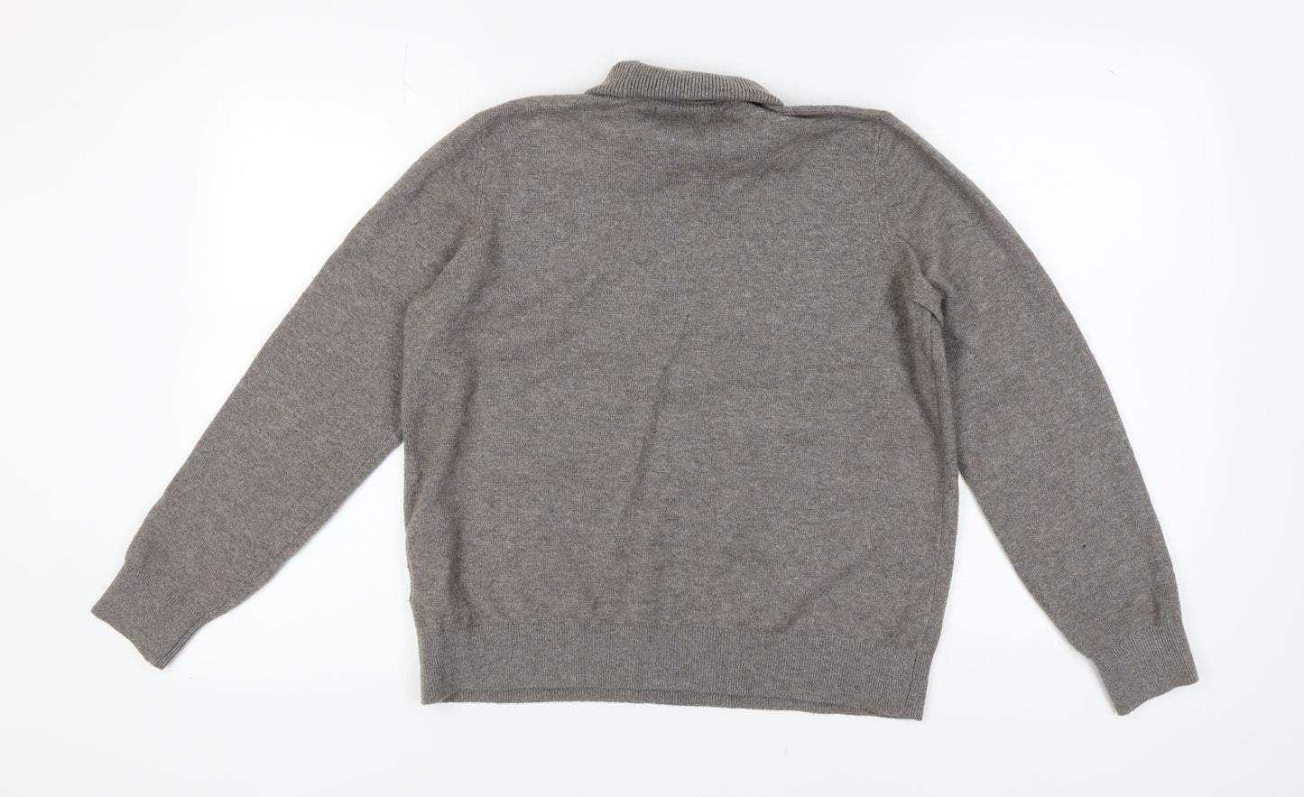 Marks and Spencer Women's Medium Grey Roll Neck Jumper